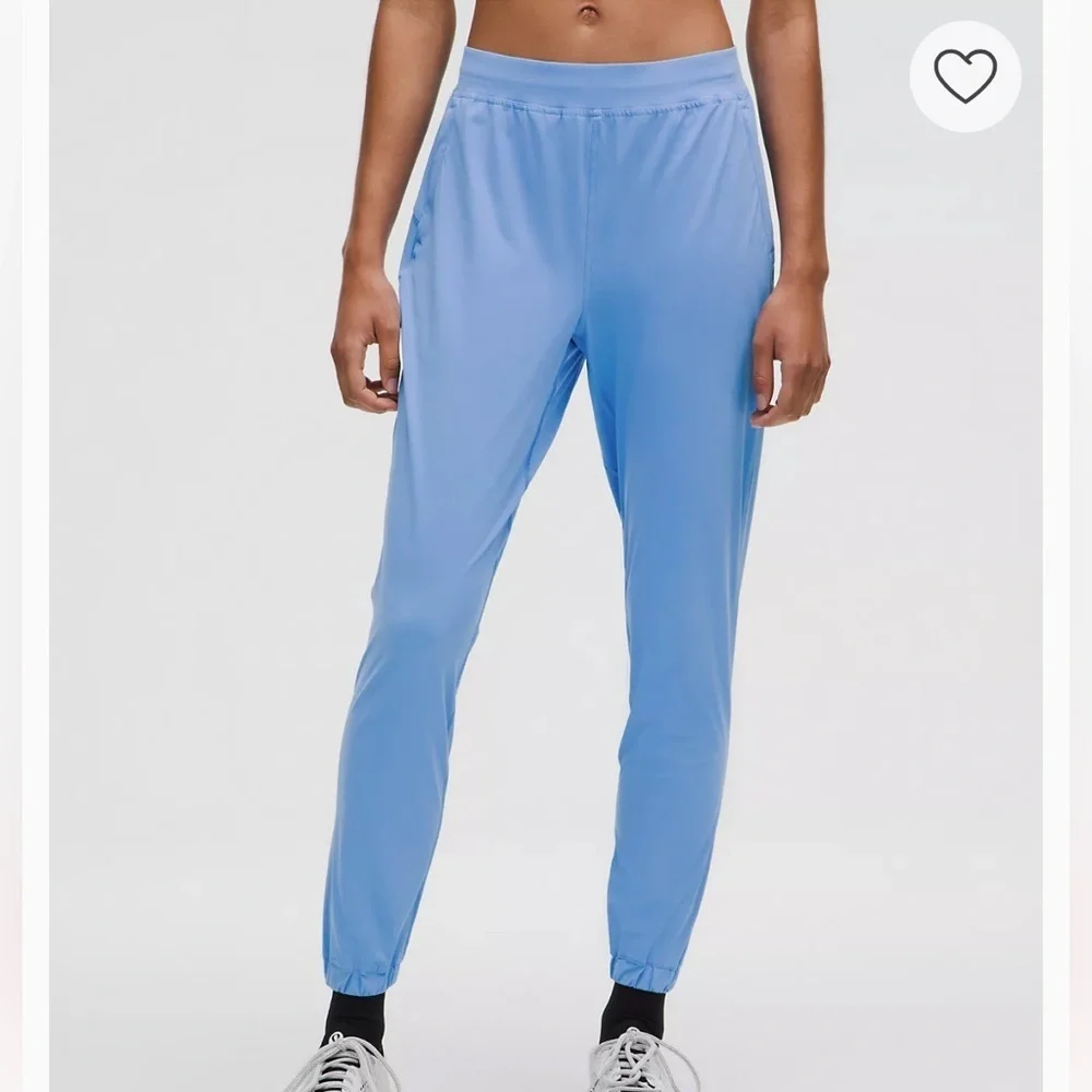 Lululemon Athletica Adapted State HR Pool Blue Joggers NWT